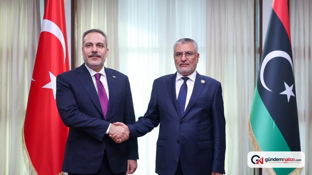 Bakan fidan, libya Yüksek Devlet Konseyi Başkanı ile Trablus'ta görüştü