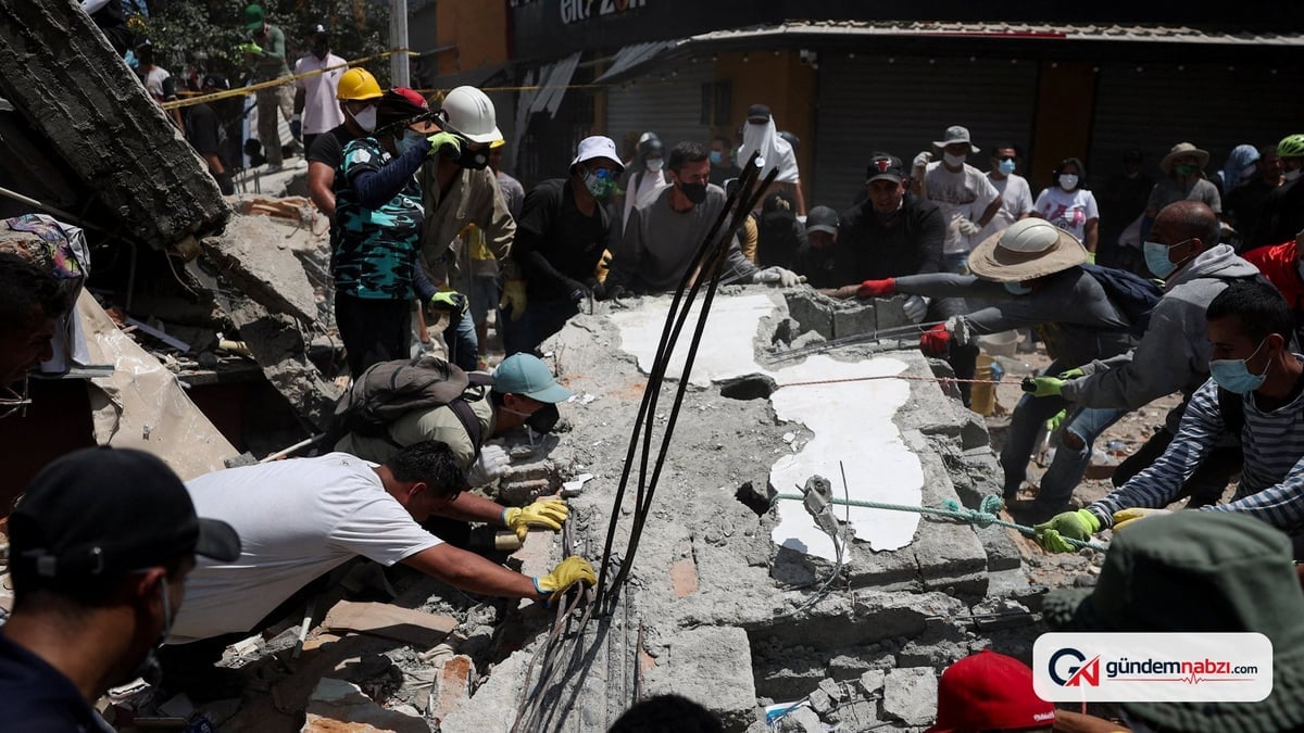 Kolombiya'da deprem sonrası kurtarma çalışmaları sürüyor