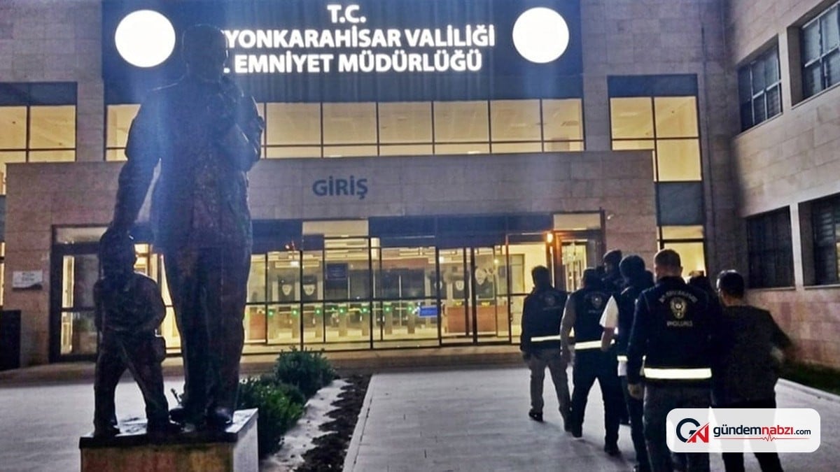Afyonkarahisar'da oto sanayiye bırakılan aracın çalınmasıyla 3 şüpheli yakalandı