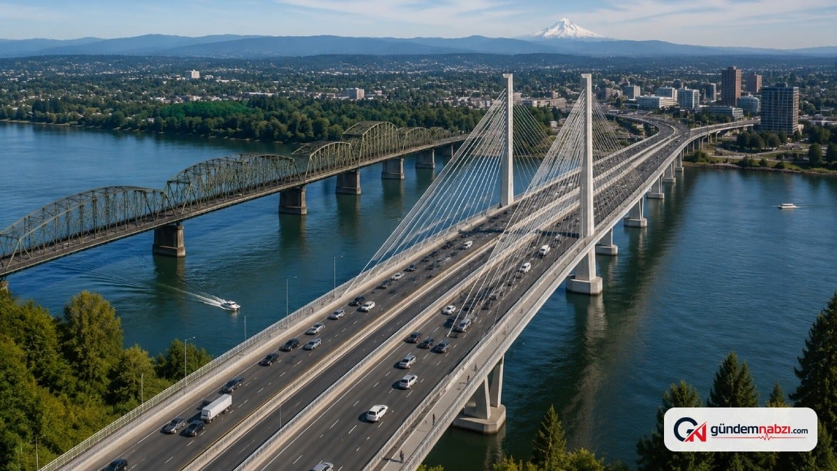 Columbia Nehri'ne 8 şeritli yeni köprü yapılacak