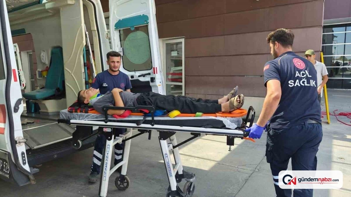 Adıyaman'da bisiklet kazasında 2 kişi yaralandı