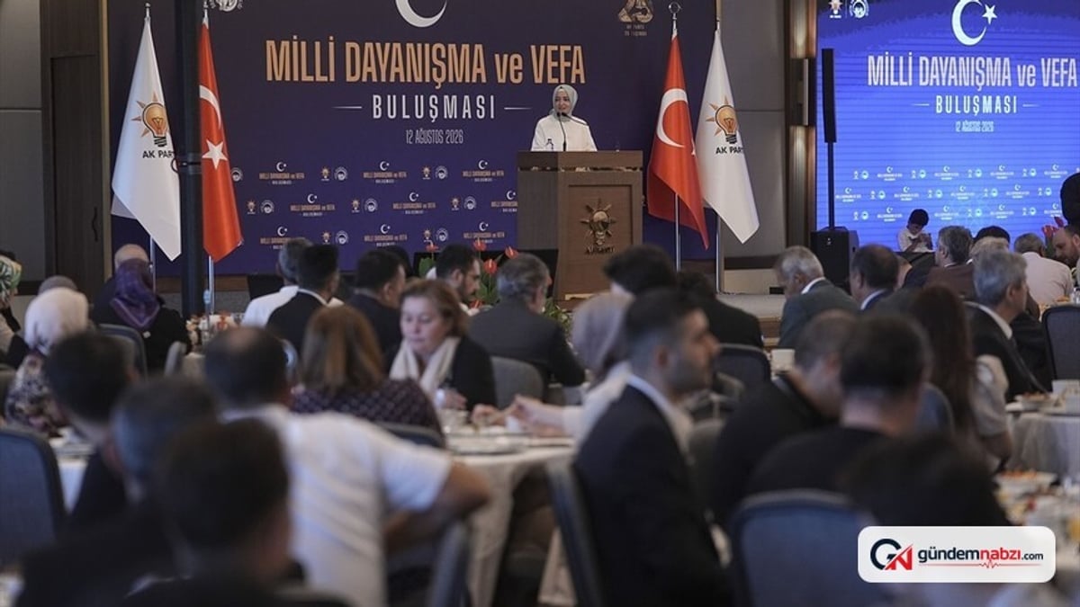 AK Parti'de Milli Dayanışma ve Vefa Buluşması düzenlendi