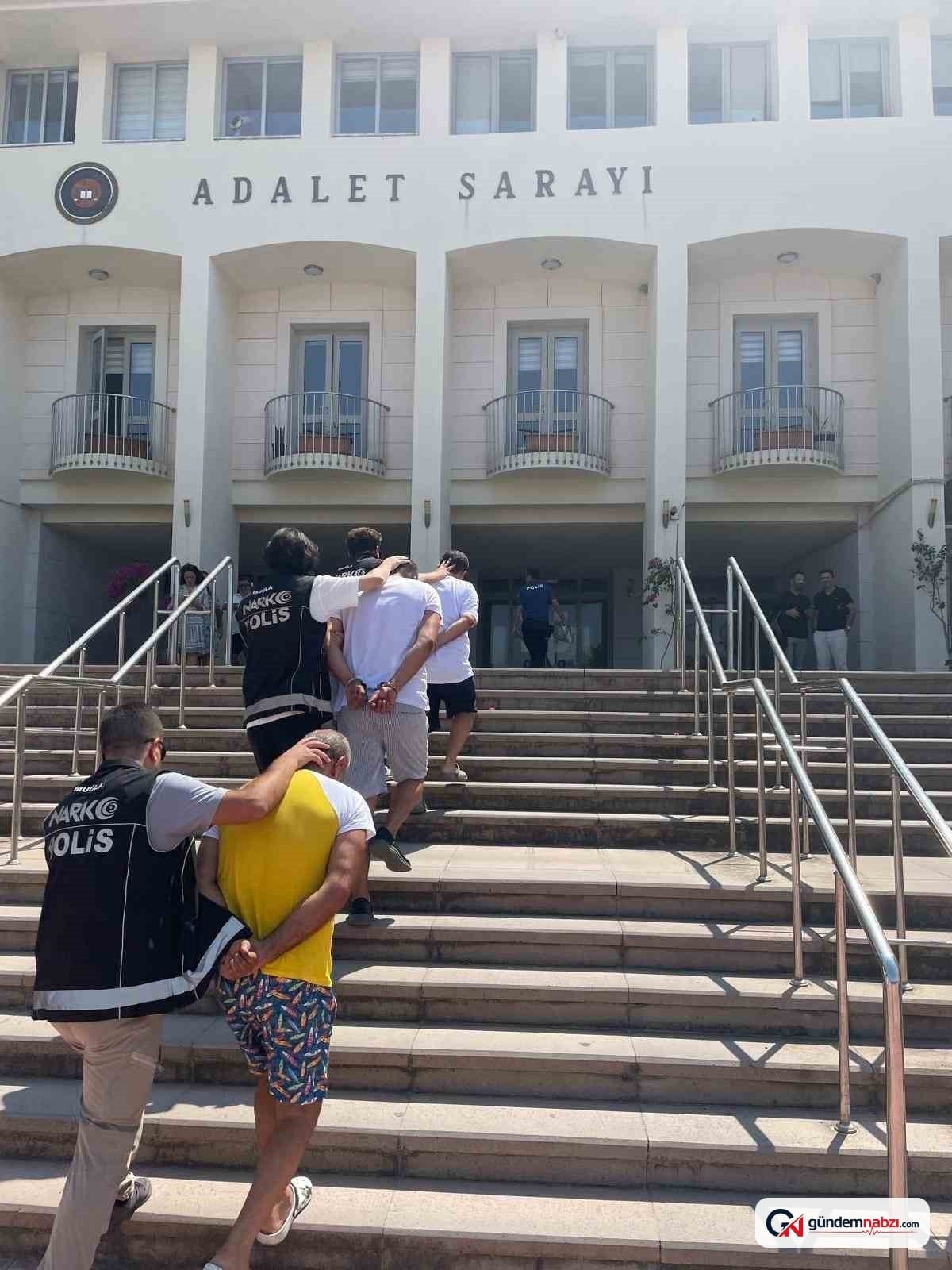 Muğla Bodrum'da uyuşturucu operasyonunda 2 kişi tutuklandı