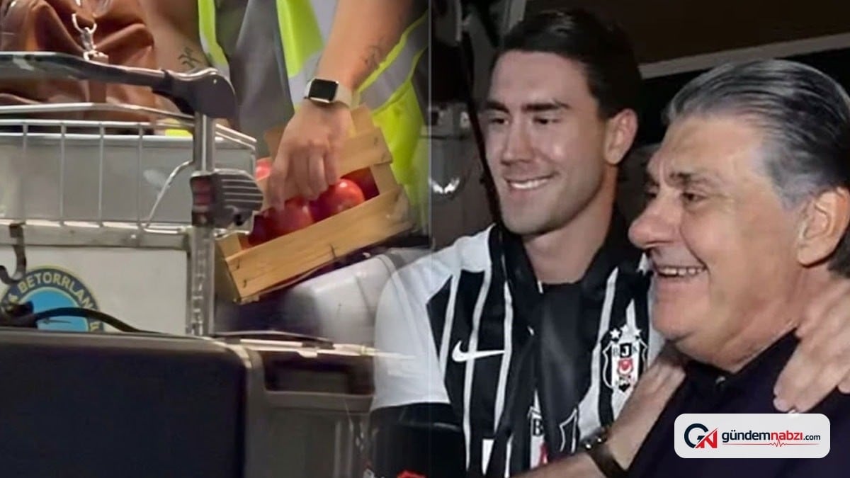 Dusan Vlahovic, İstanbul'a iki kasa domatesle indi
