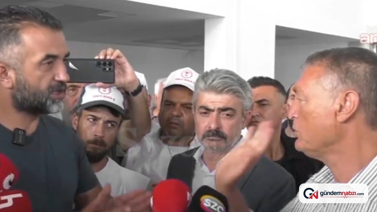 Holding patronu madencilere yemek ısmarlamak istedi
