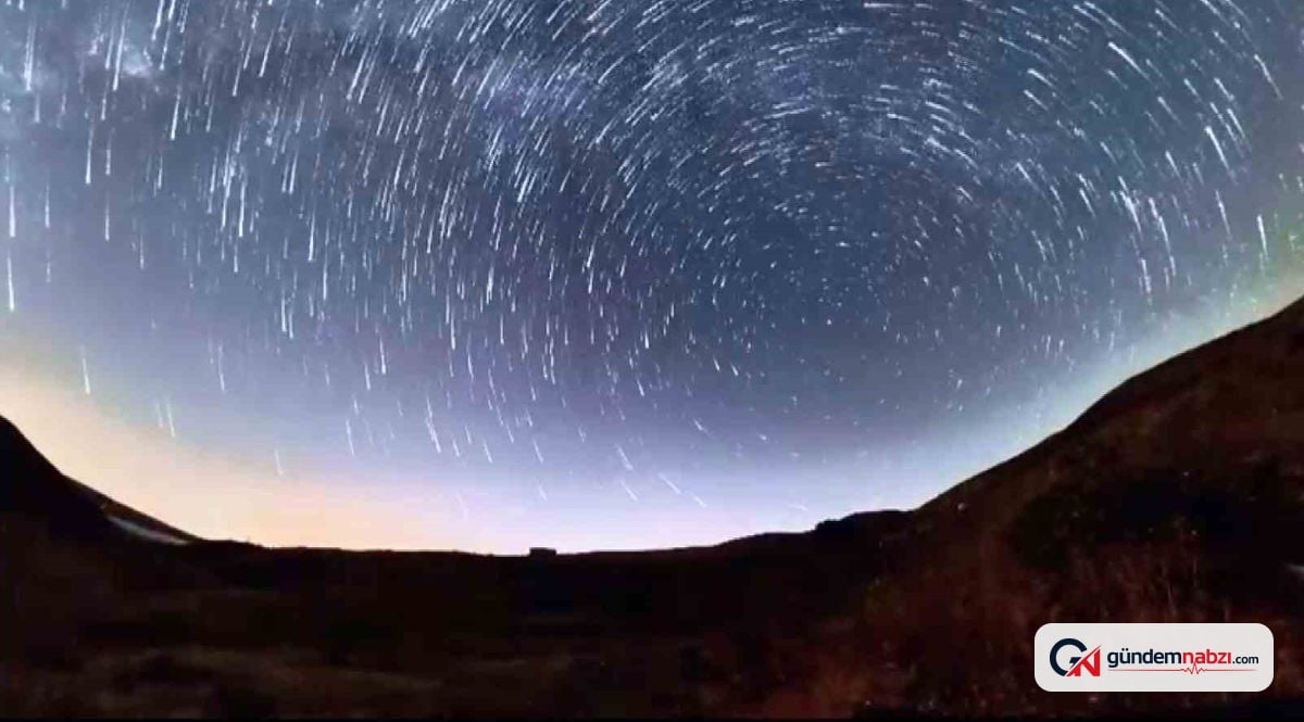 Niğde semalarında Perseid meteor yağmuru görsel şölen sundu