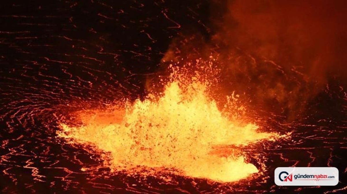 Kilauea yanardağı 53. kez patladı: 150 metre yüksekliğe ulaştı