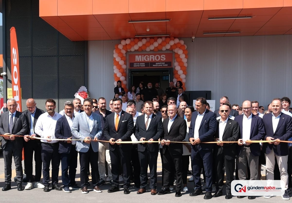 Migros, Bursa Yenişehir'de Meyve sebze ve Dağıtım merkezi'ni açtı