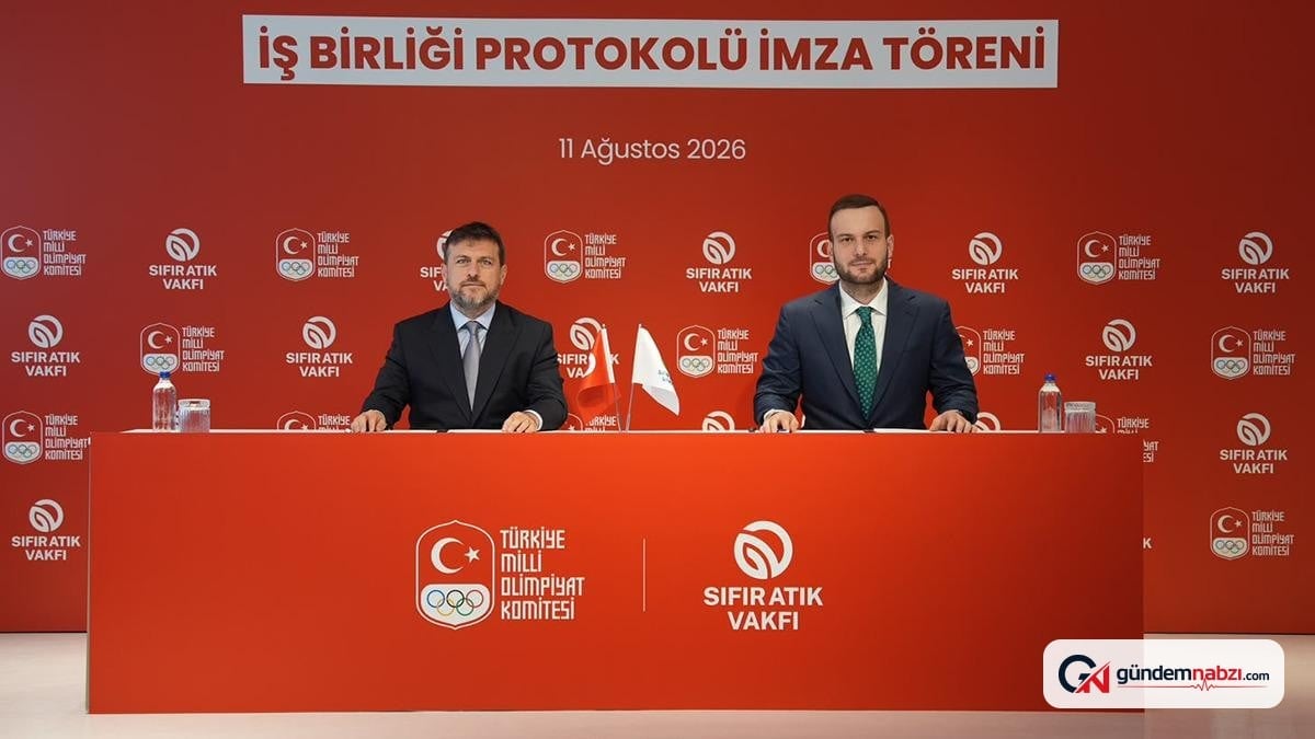 Sıfır atık Vakfı ve Türkiye Milli Olimpiyat Komitesi işbirliği protokolü imzaladı