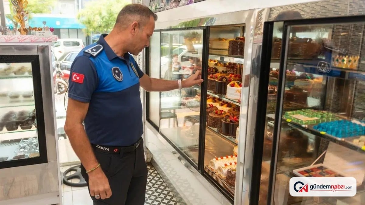 Mersin Yenişehir'de dondurma imalathaneleri denetlendi