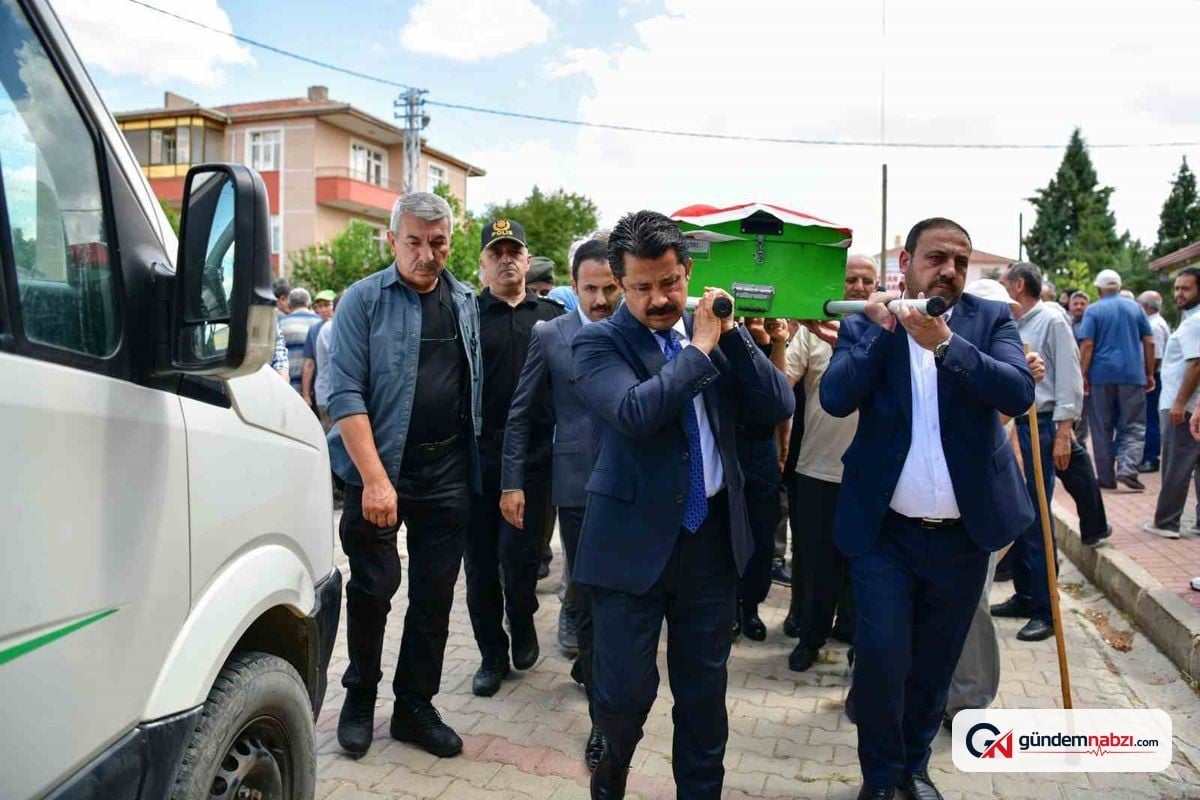 Kıbrıs gazisi Hidayet Düzen, Kırşehir'de son yolculuğuna uğurlandı