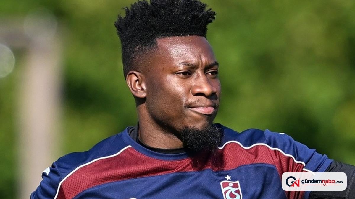Trabzonspor kalecisi Andre Onana trafik kazası geçirdi