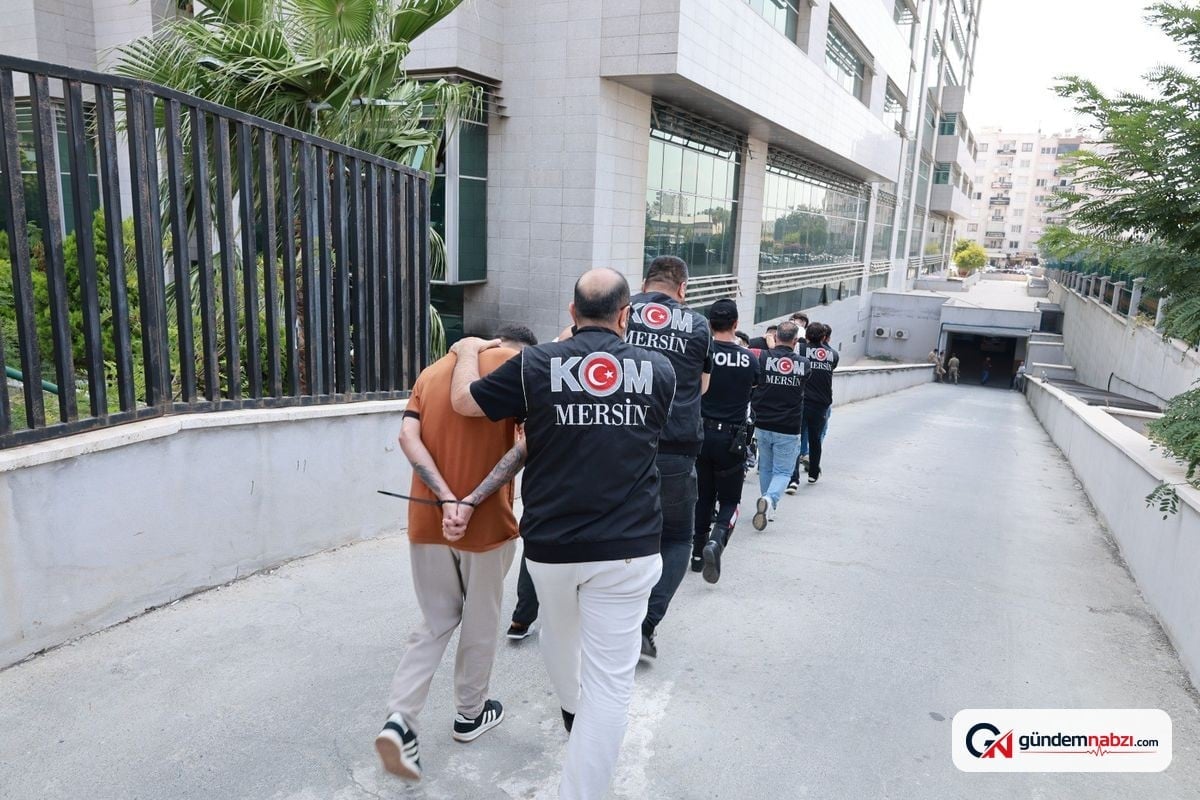 Mersin'de otelde silahlı saldırı hazırlığı: 6 kişi tutuklandı