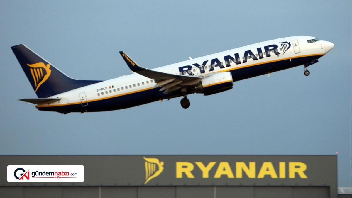 Ryanair uçağında motor parçası camı kırdı, yolcunun başı dışarıya çıktı