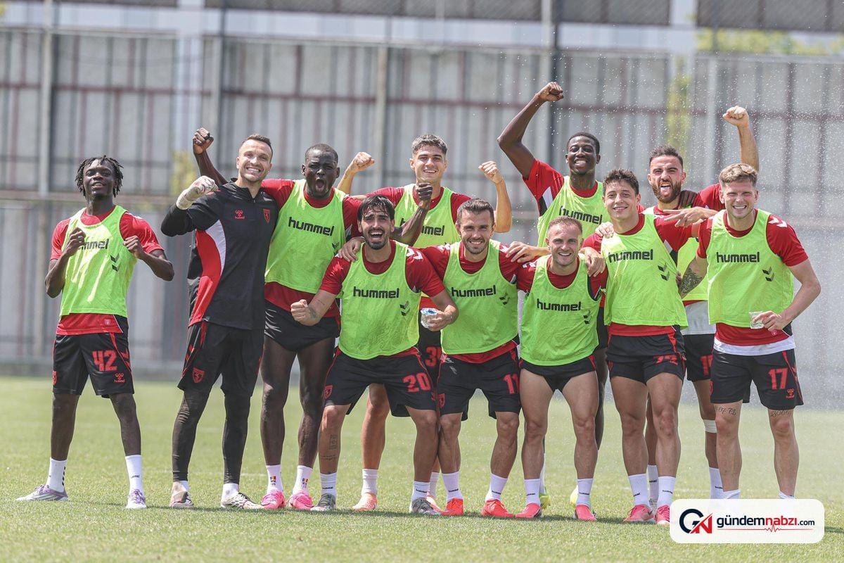 Samsunspor, Göztepe maçı hazırlıklarını sürdürdü