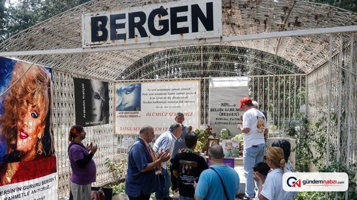 Bergen mezarı başında anıldı, sevenleri duygusal anlar yaşadı