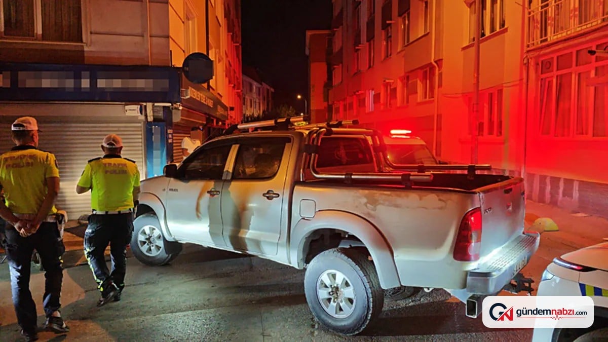 Eskişehir'de polisten kaçan ehliyetsiz sürücü yakalandı