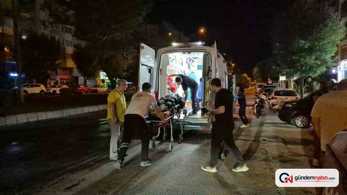 Eskişehir'de sulama yüzünden kayganlaşan yolda düşen motokurye yaralandı