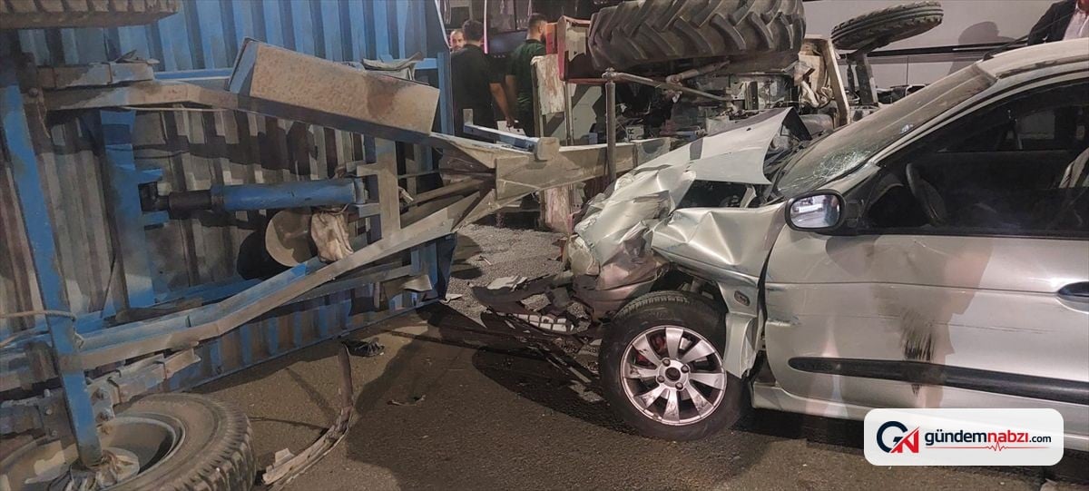 Elazığ'da zincirleme trafik kazasında 3 kişi yaralandı