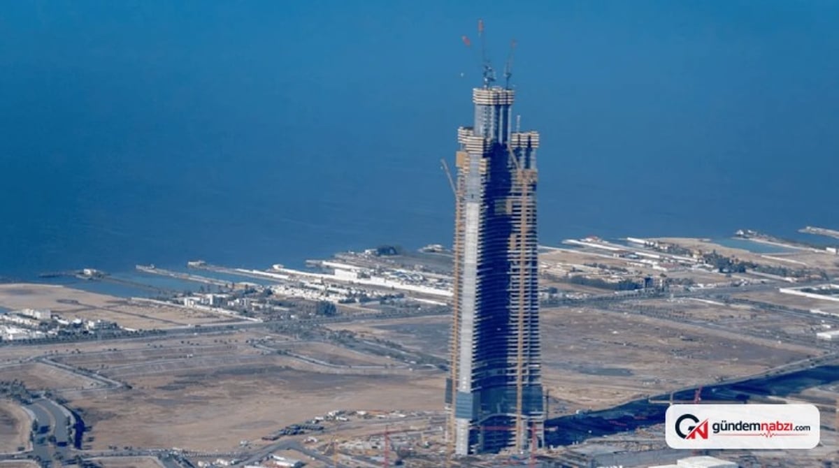 Cidde Kulesi inşaatı hızla devam ediyor: 1 kilometre yüksekliğe ulaşacak