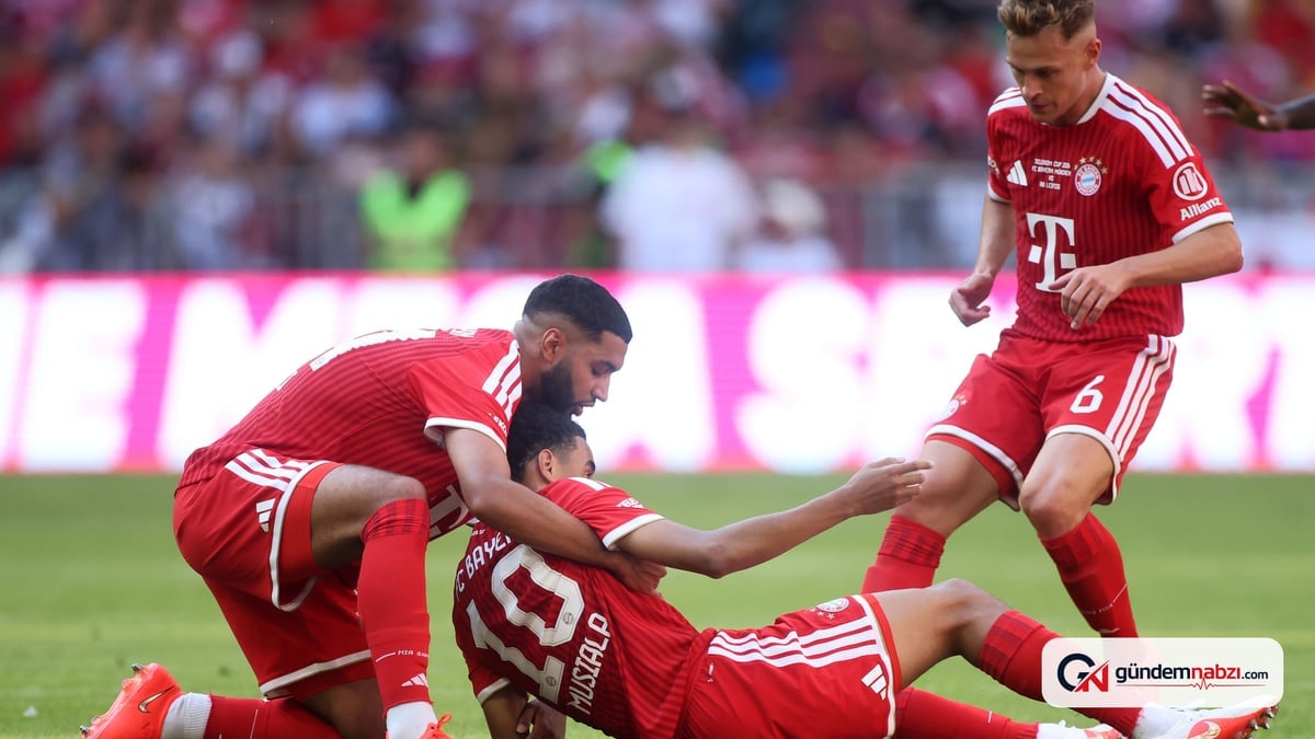 Bayern Münih kazandı, Jamal Musiala sakatlandı