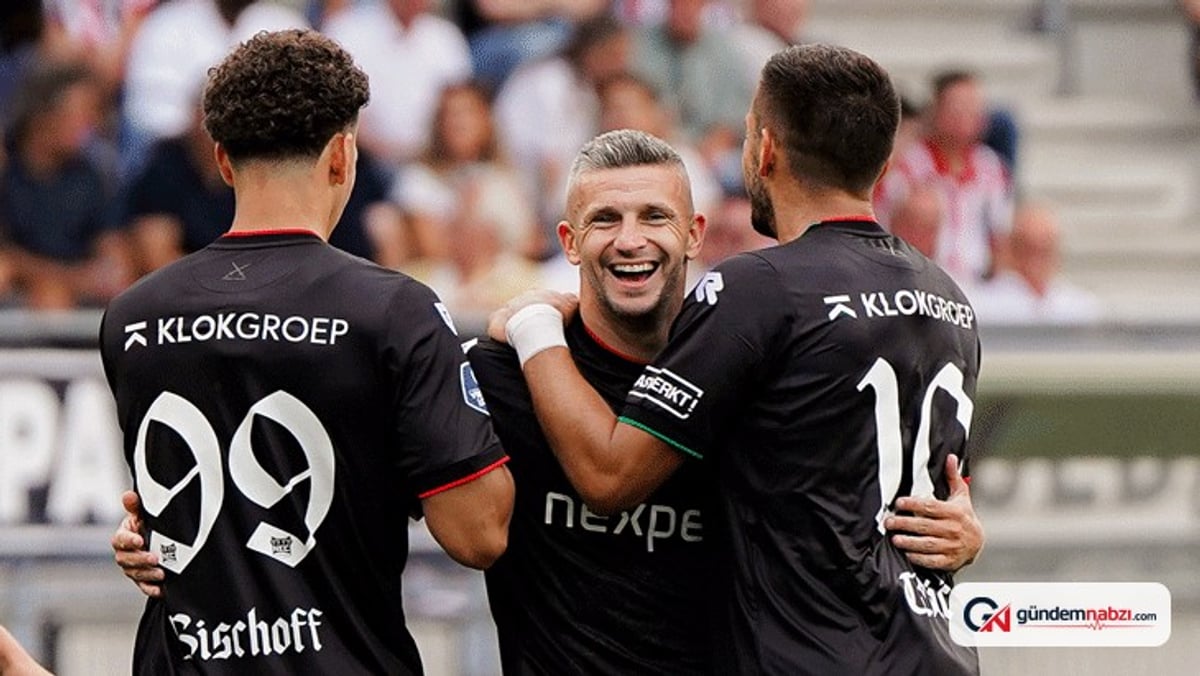 NEC Nijmegen deplasmanda 4 golle kazandı