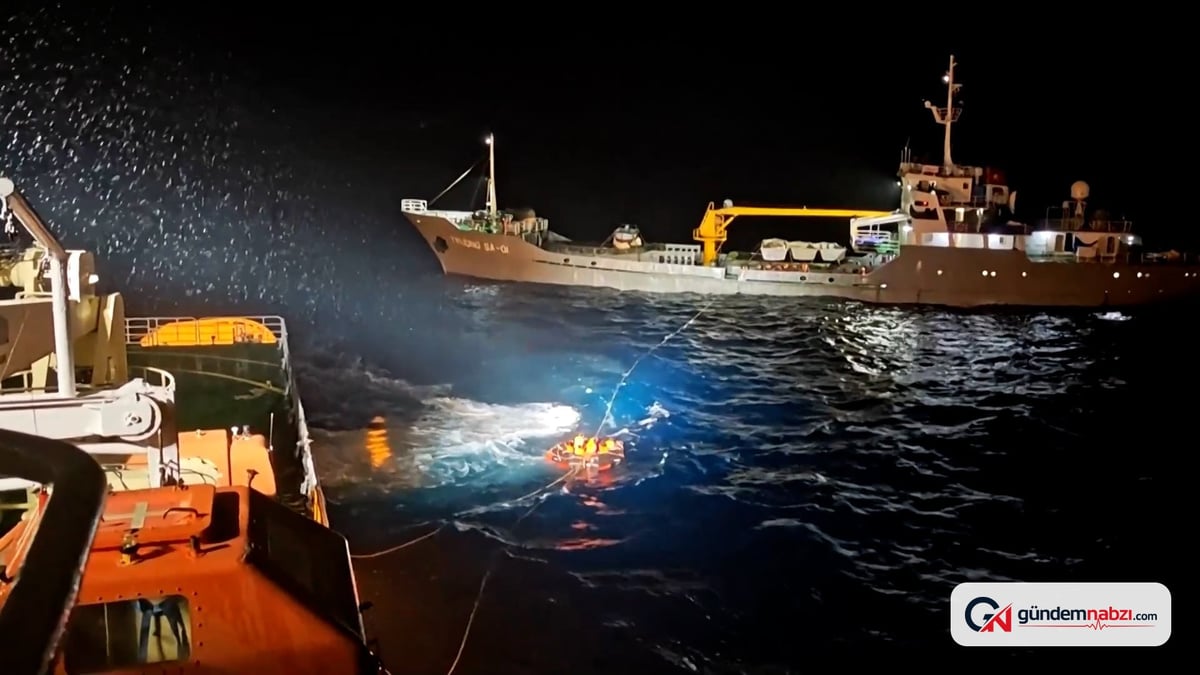 Güney Çin Denizi'nde batan gemiden 46 kişi kurtarıldı