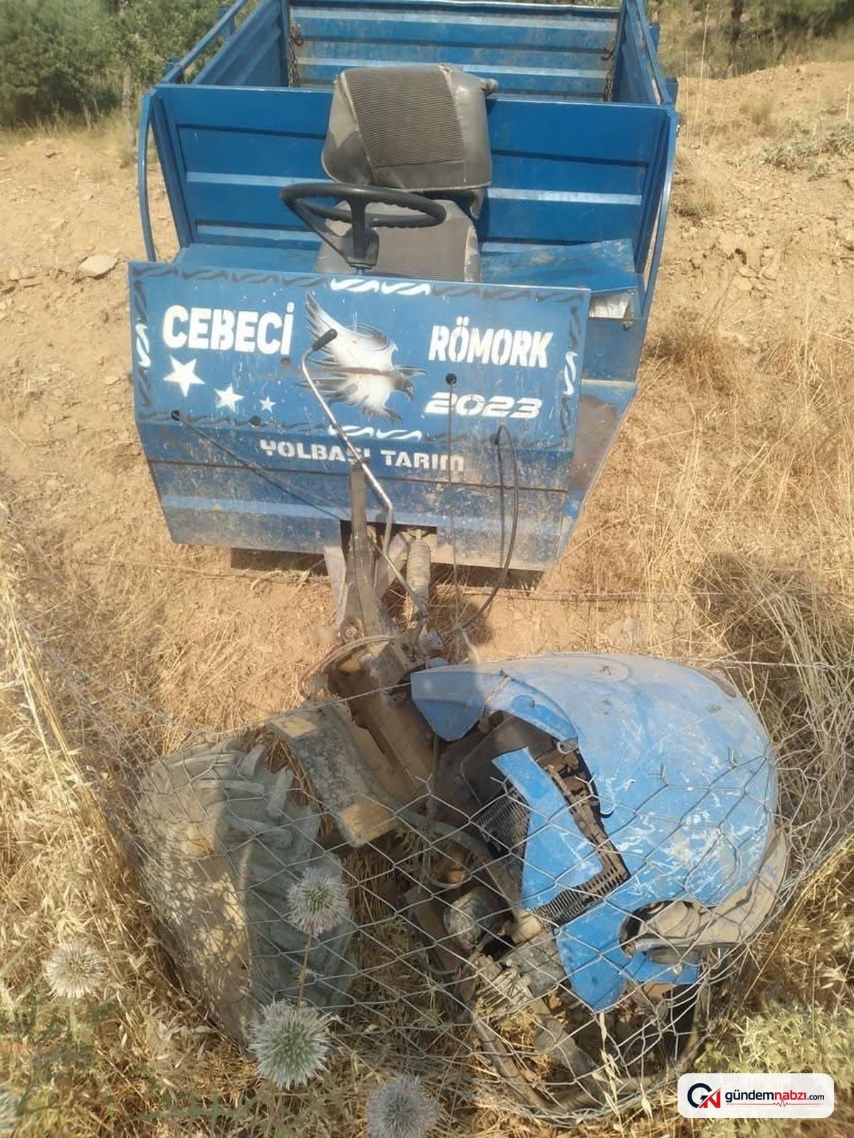 Siirt'te patpat kazası sonucu bir kişi yaralandı