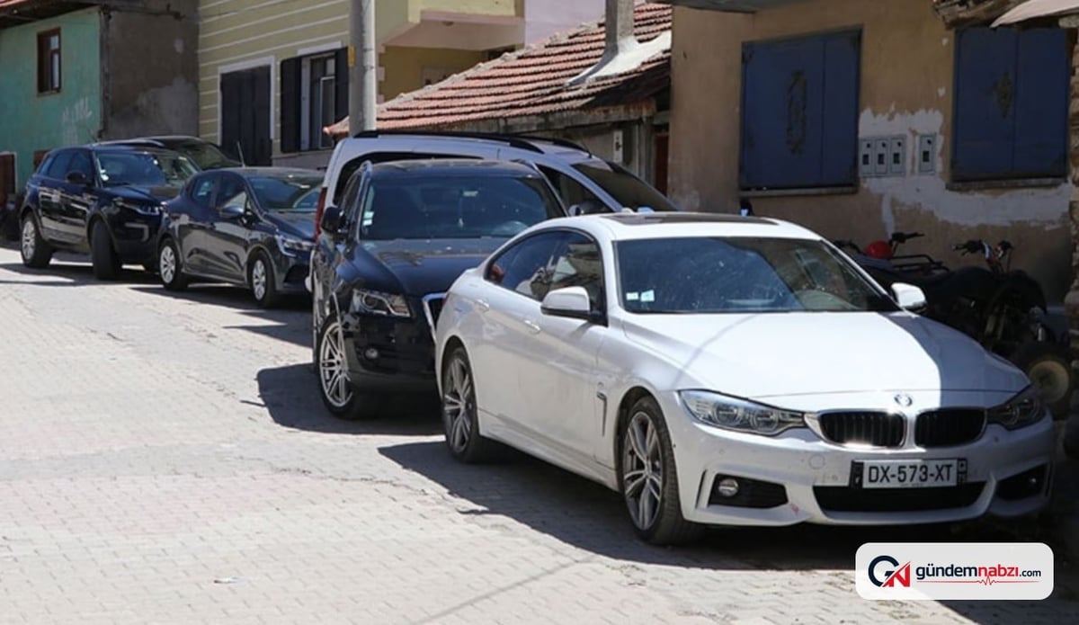 Çankırı'daki köyde herkes Fransızca konuşuyor ve Fransa plakalı araçlar geziyor