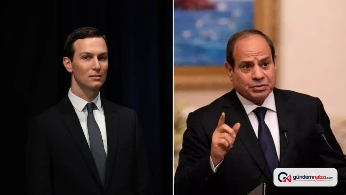 Kushner, Mısır Cumhurbaşkanı es-Sisi ile Gazze'de ateşkes görüşmesi yaptı