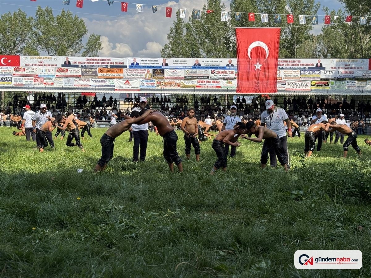 Muğla'da 33. Yayla Seki Güreşleri'nin başpehlivanı İsmail Koç oldu