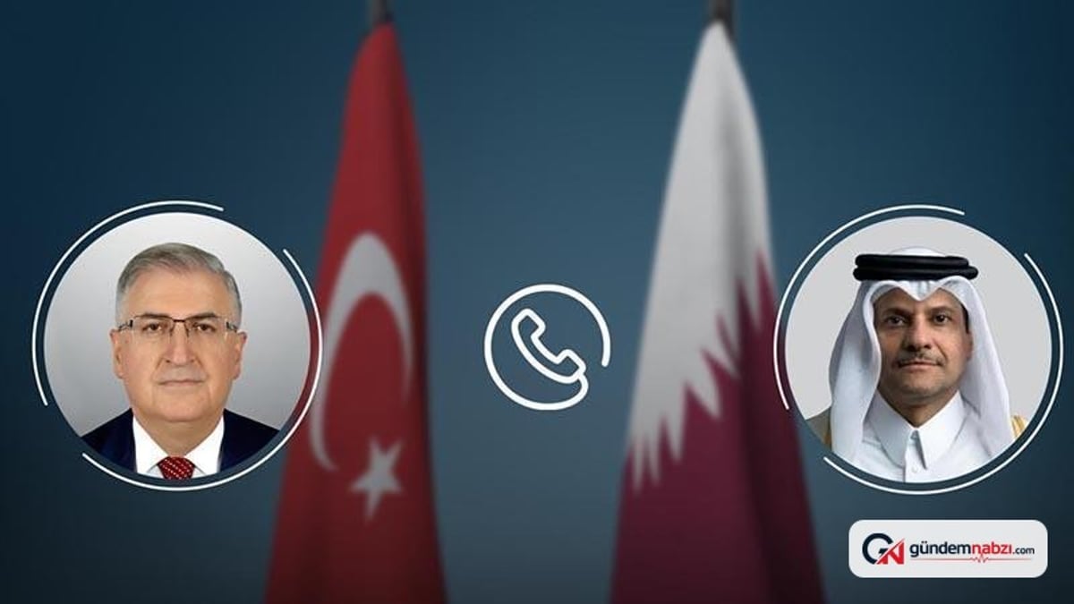 Yaşar Güler, Katarlı mevkidaşıyla telefon görüşmesi yaptı