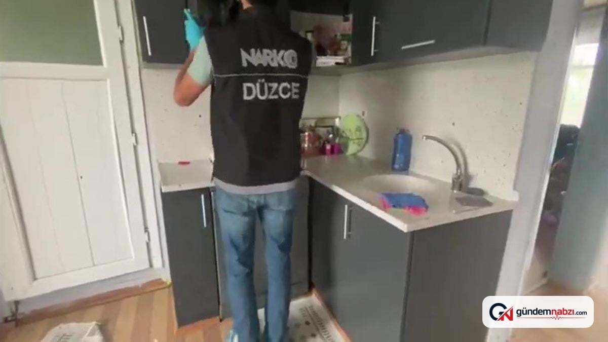 Düzce'de narkotik suçlarla mücadele kapsamında 42 olay gerçekleşti