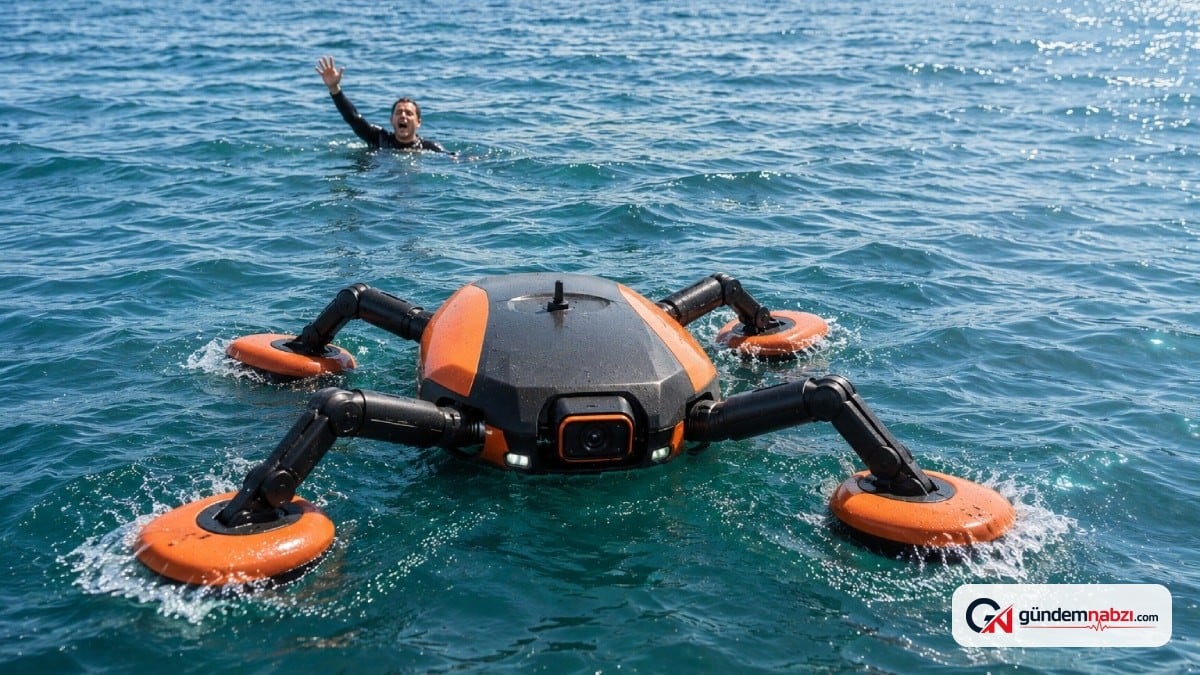 QuadBoat robotu boğulma vakalarında kurtarmaya destek olacak