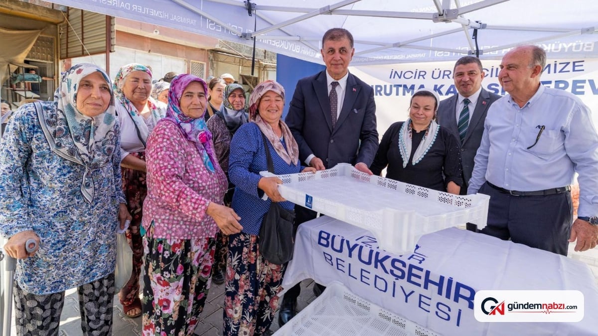 İzmir Büyükşehir Belediyesi, üreticilere 10 bin kerevet desteği sağlıyor