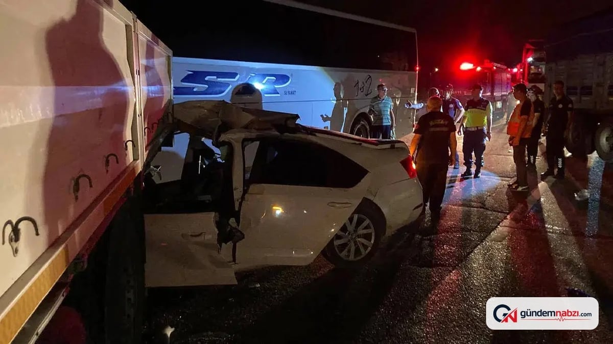 Hatay'daki trafik kazasında ölü sayısı 3'e yükseldi