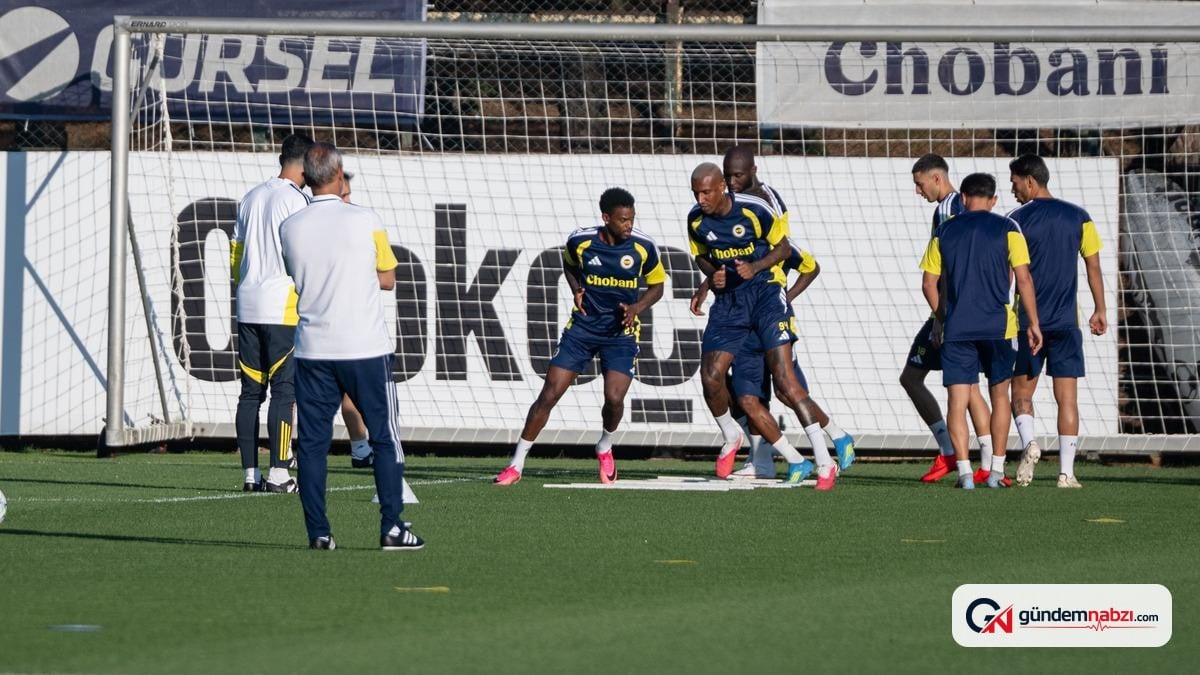 Fenerbahçe, Lyon maçı hazırlıklarını tamamladı