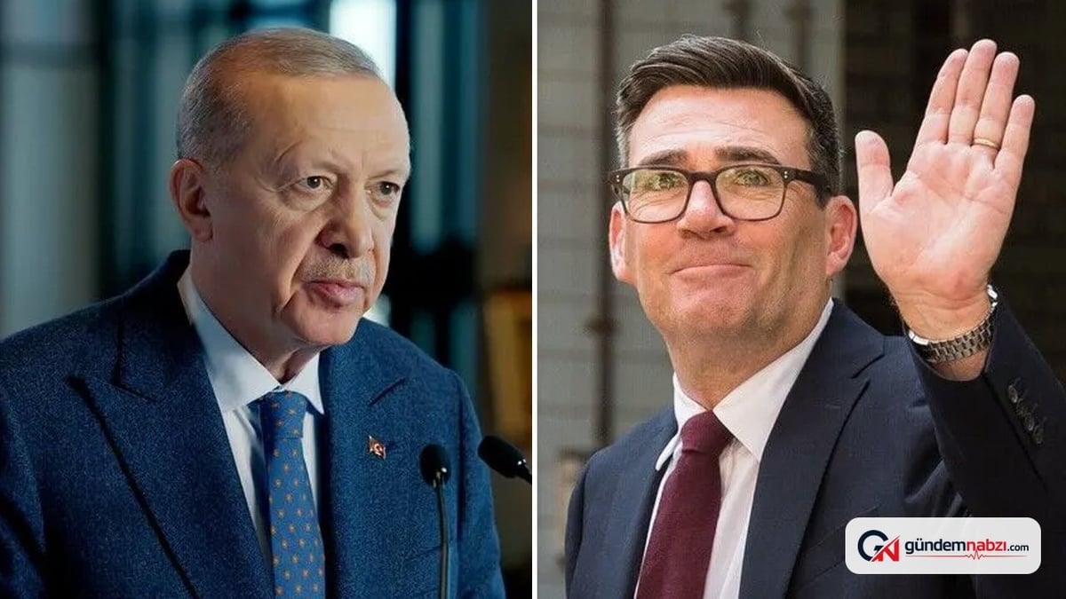 Cumhurbaşkanı Erdoğan, İngiltere Başbakanı Burnham ile görüştü