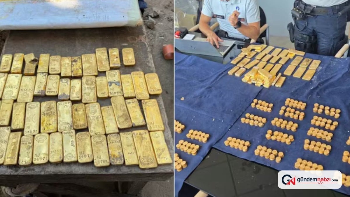 Kanalizasyon kazısında 9 milyon euroluk altın bulundu