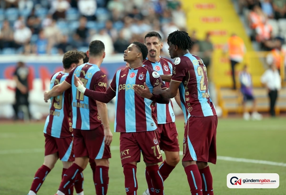 Trabzonspor'un Ferencvaros maçı için UEFA kadrosu açıklandı
