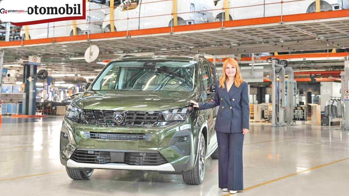 Bursa'da üretilecek: Peugeot Rifter'a 'Made in Türkiye' damgası