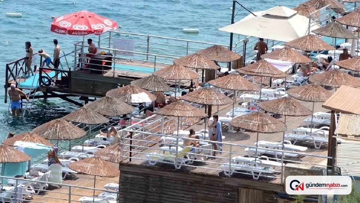 Plajlarda alan işgaline 27 bin lira para cezası uygulanıyor