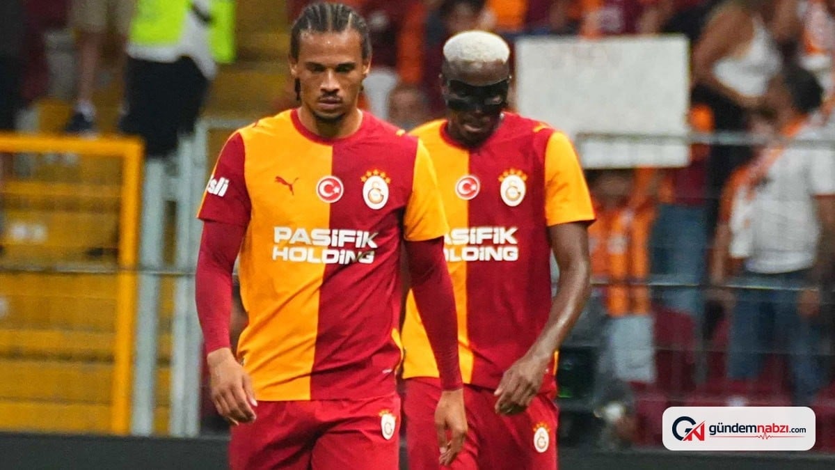 Galatasaray'da Leroy Sane kulübeye çekiliyor