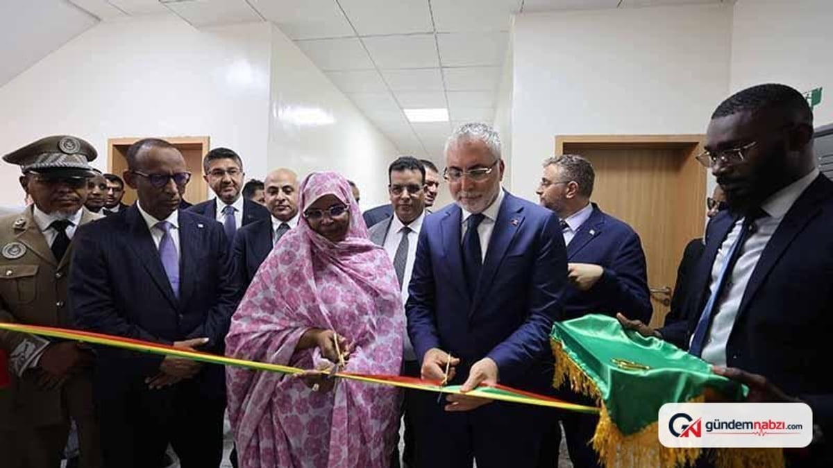 Bakan Işıkhan, Moritanya'da iş sağlığı laboratuvarının açılışını yaptı
