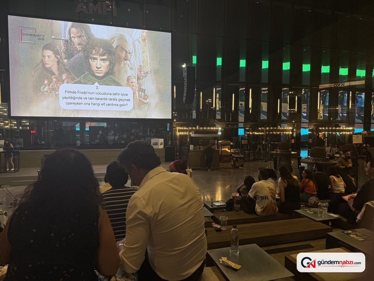 Yüzüklerin Efendisi Quiz Night Zorlu PSM'de yapıldı