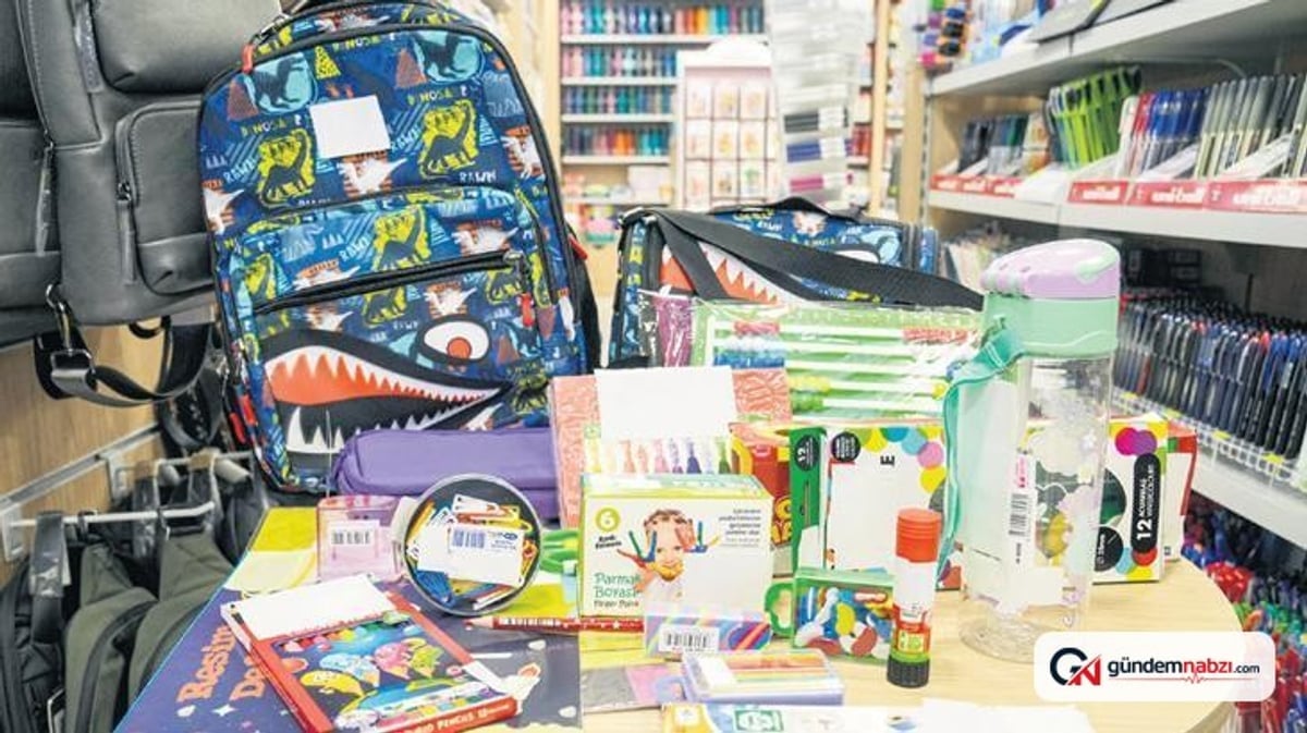Okul çantası ve kırtasiye masrafları 2.500 TL'den başlıyor