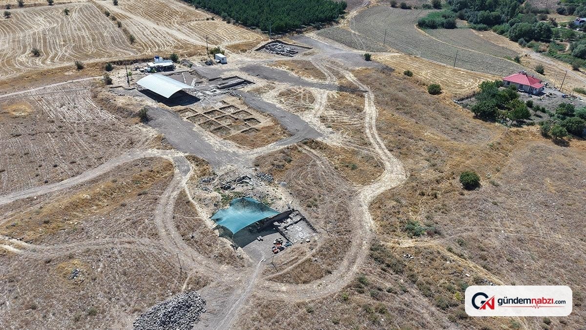 Elazığ'da fidan dikerken bulunan mozaik Roma villa alanını ortaya çıkardı