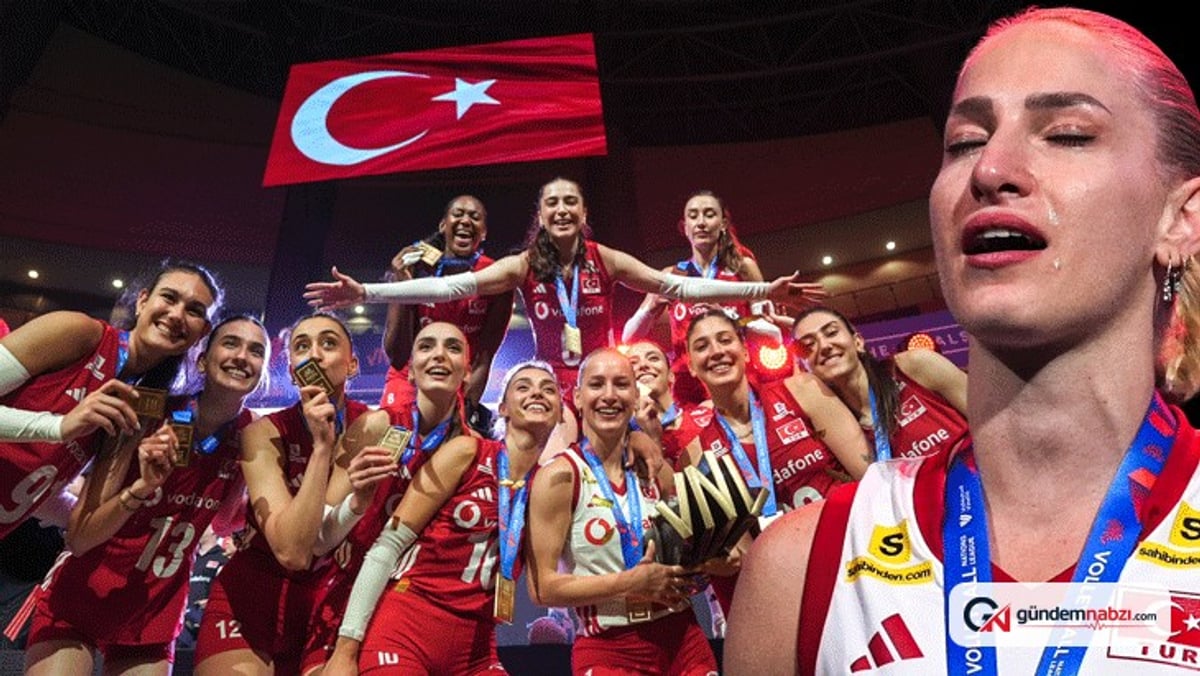 A Milli Kadın Voleybol Takımı Milletler Ligi'nde şampiyon oldu