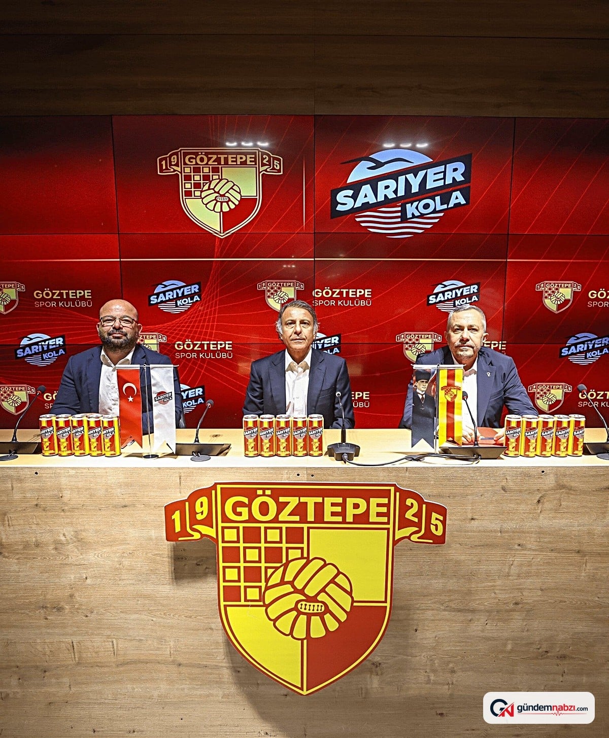Sarıyer Kola Göztepe'nin şort arkası sponsoru oldu