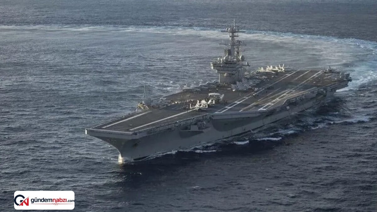 USS George Washington uçak gemisi Orta Doğu'ya ulaştı
